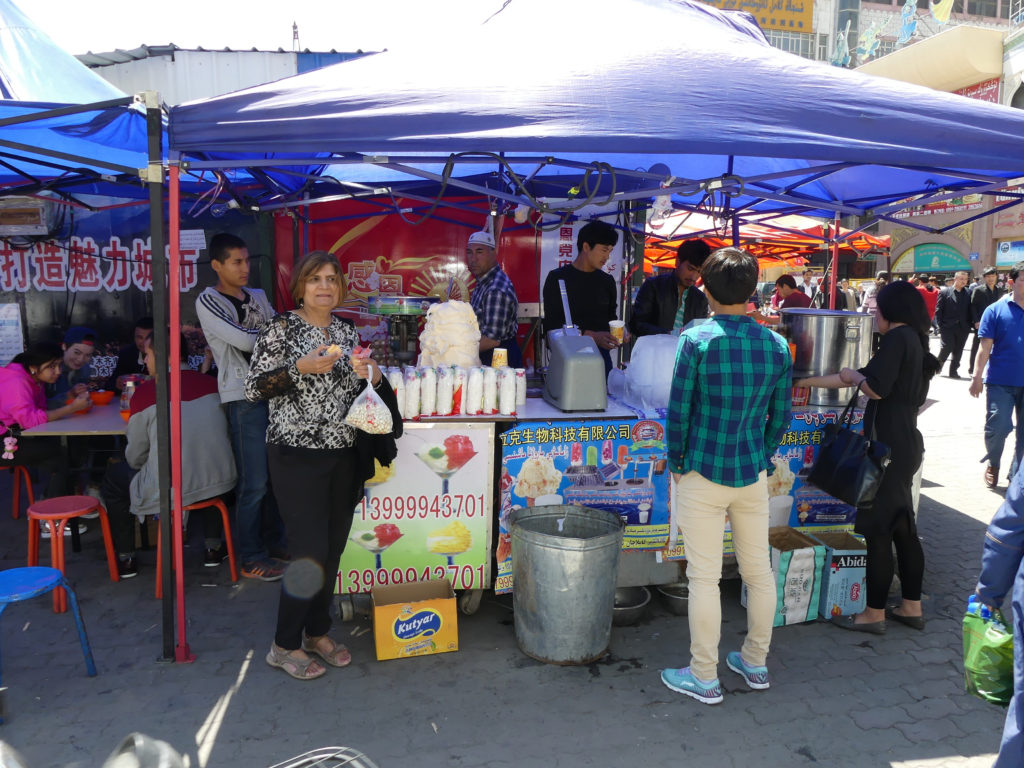 Local Handmade Ice cream Uyghur Silk Road