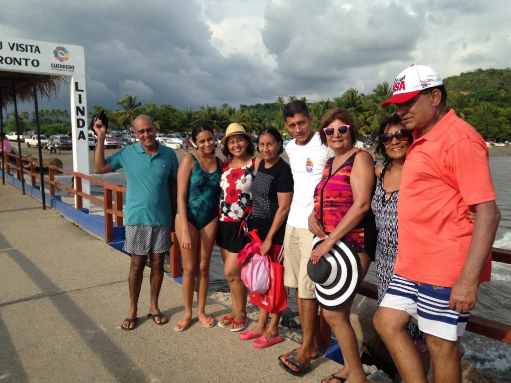 with-the-nice-mexican-family-that-adopted-us_-after-returning-from-isla-ixtapa