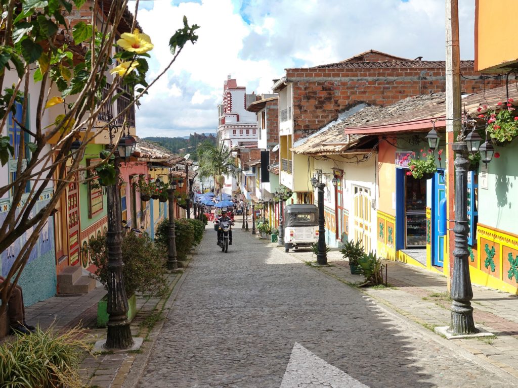 Guatape Town scenes; this one and below