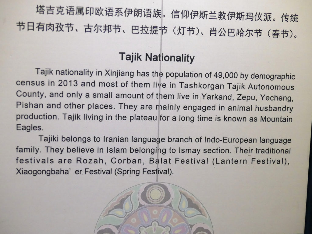 About Tajik ethnic group